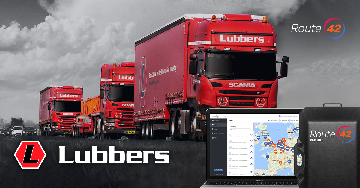 Lubbers Logistics gaat samenwerking met Route42 aan