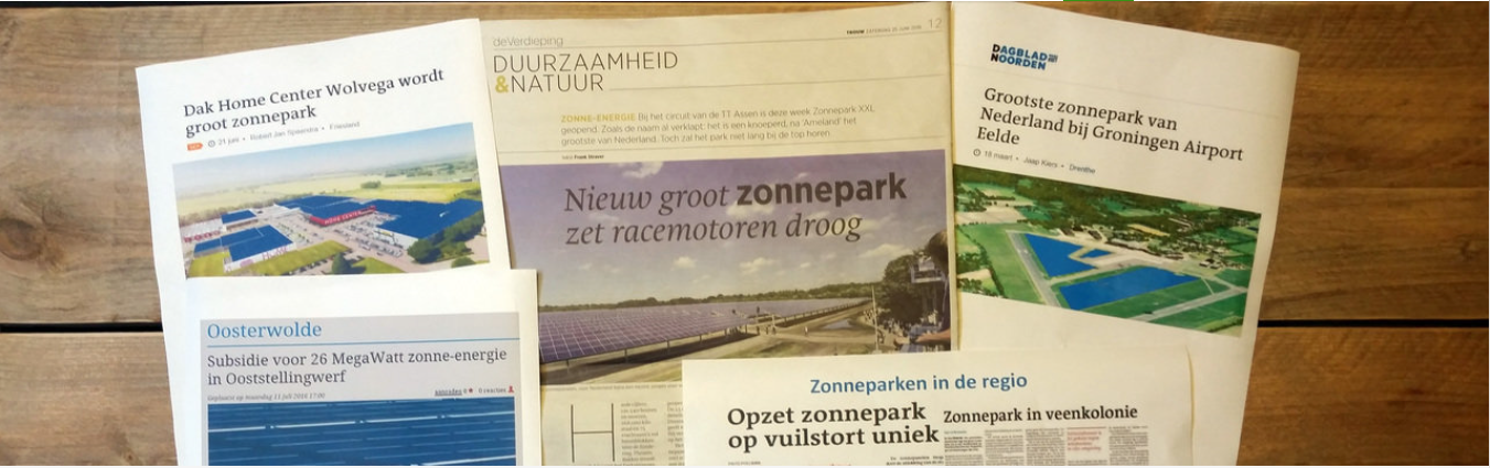 Bouwbord onthuld van uniek zonnepark Oranjepoort Emmen