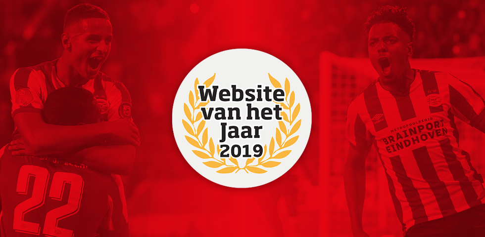 PSV grote winnaar Website van het Jaar gala