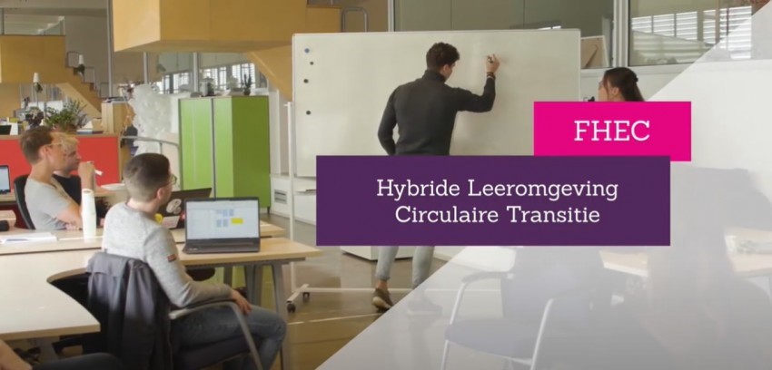 Fontys start pilot hybride leeromgeving rondom thema circulaire transitie