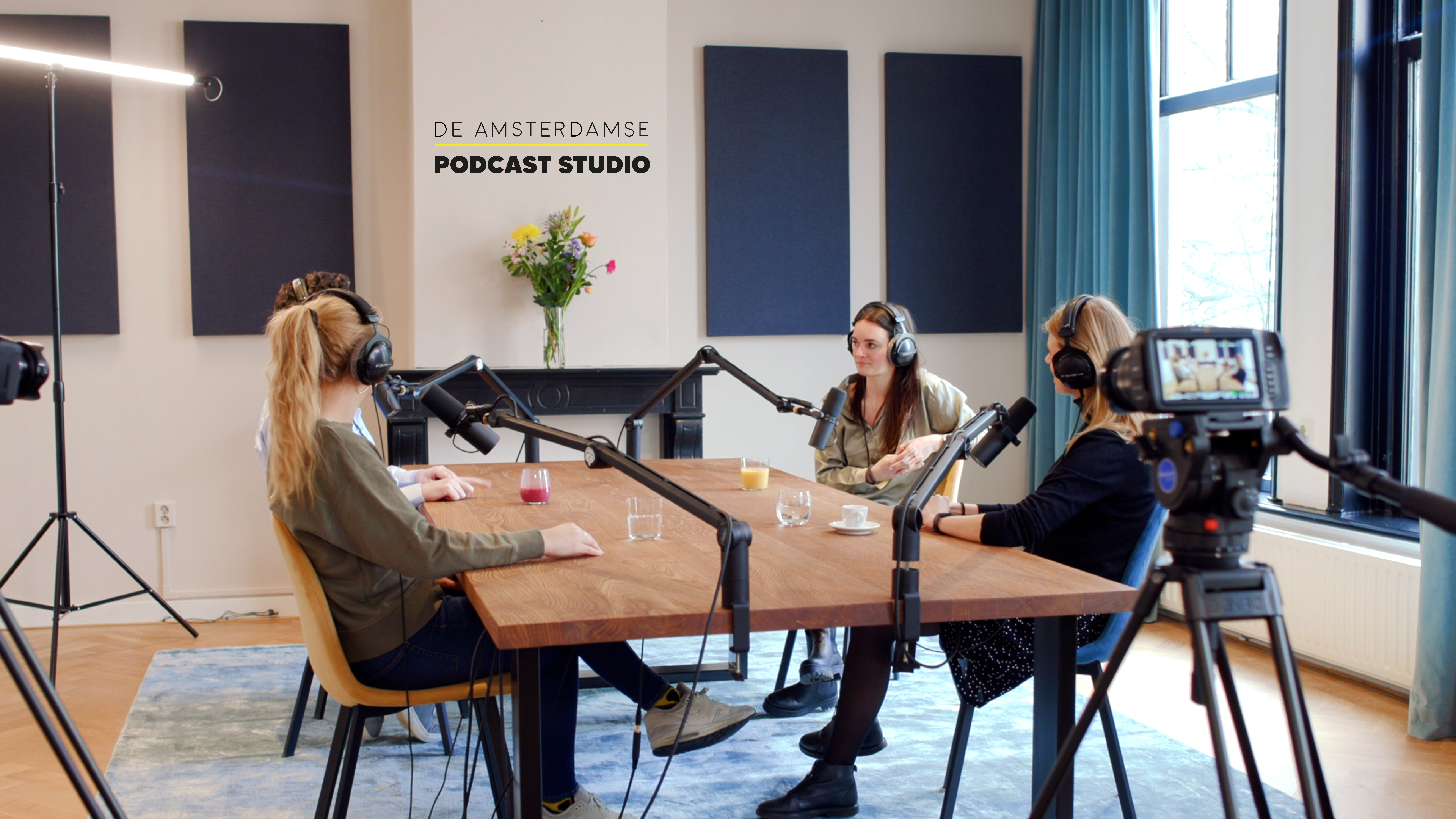 De Podcast studio voor jouw zakelijke podcasts