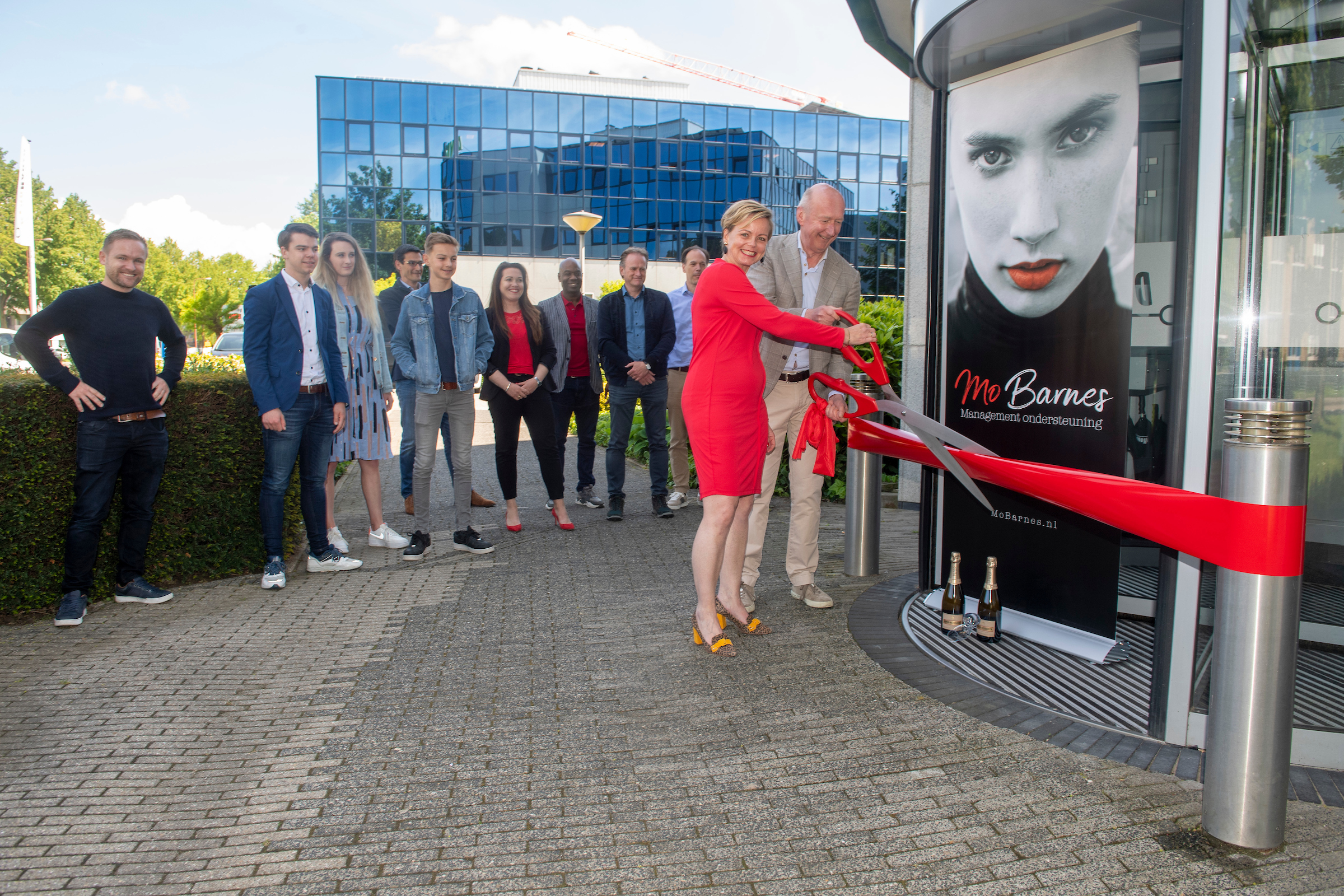 Opening Managementondersteuningsbureau Mo Barnes in Nieuwegein geslaagd